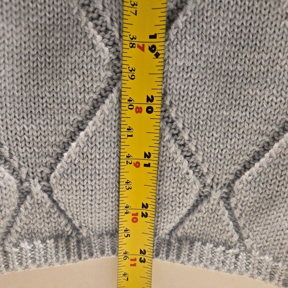 Light blue OLSEN spring sweater  size medium (colours in photo are deceiving) - Picture 7 of 13